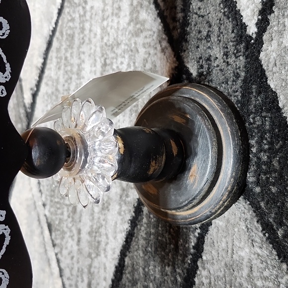 DECORATIVE WOODEN CHALKBOARD SIGN TABLE PIECE MESSAGE - Picture 3 of 7